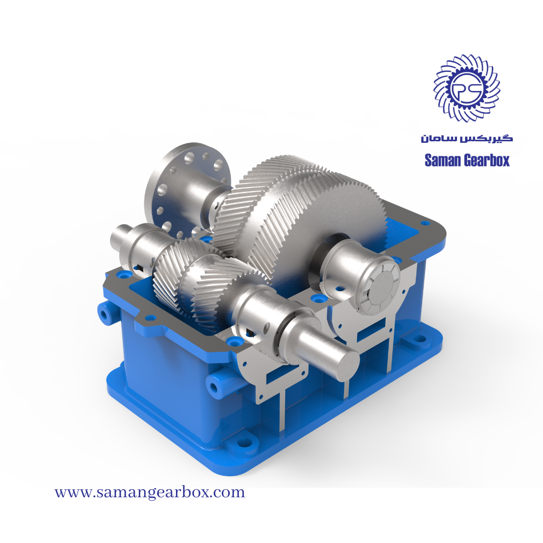 گیربکس دور بالا (افزاینده)-High Speed Gearbox - سامان گیربکس